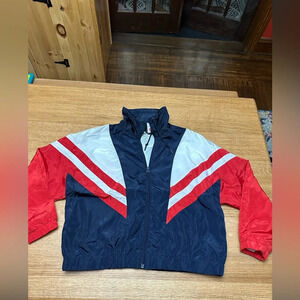 New Look NWT windbreaker sz 1X 24” p2p